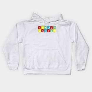 Kindergarten, Back To School Edition, Pre K Gift Kids Hoodie